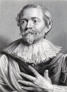 エドワードフランシスフィンデン（1791-1857）によって彫刻されたジェイコブヨルダーンス（1593-1678）の肖像（彫刻）